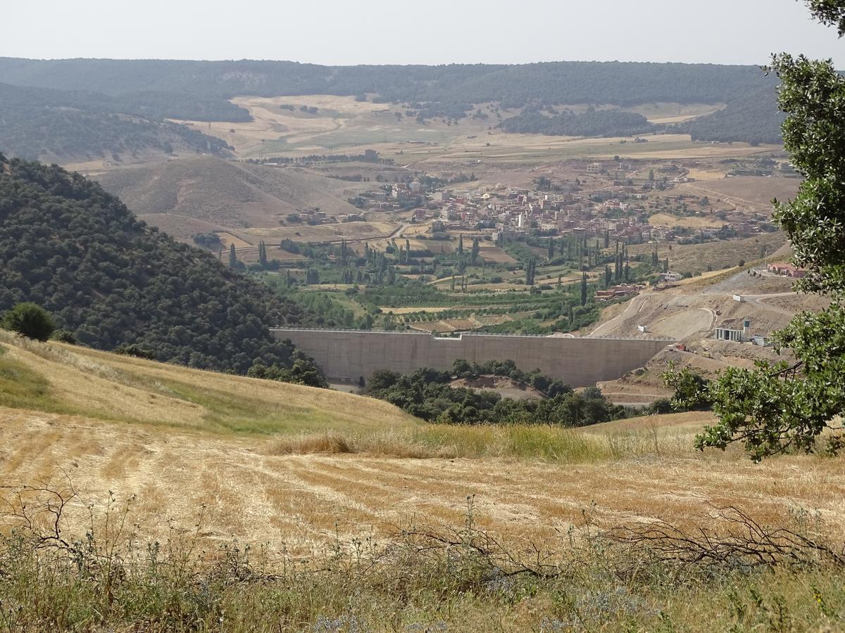 Le Gite Du Barrage Zaouia Ben Smine Dış mekan fotoğraf